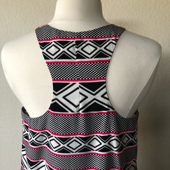 BEBE Tribal Geometric Striped Mini Dress XS - Picture 6 of 10